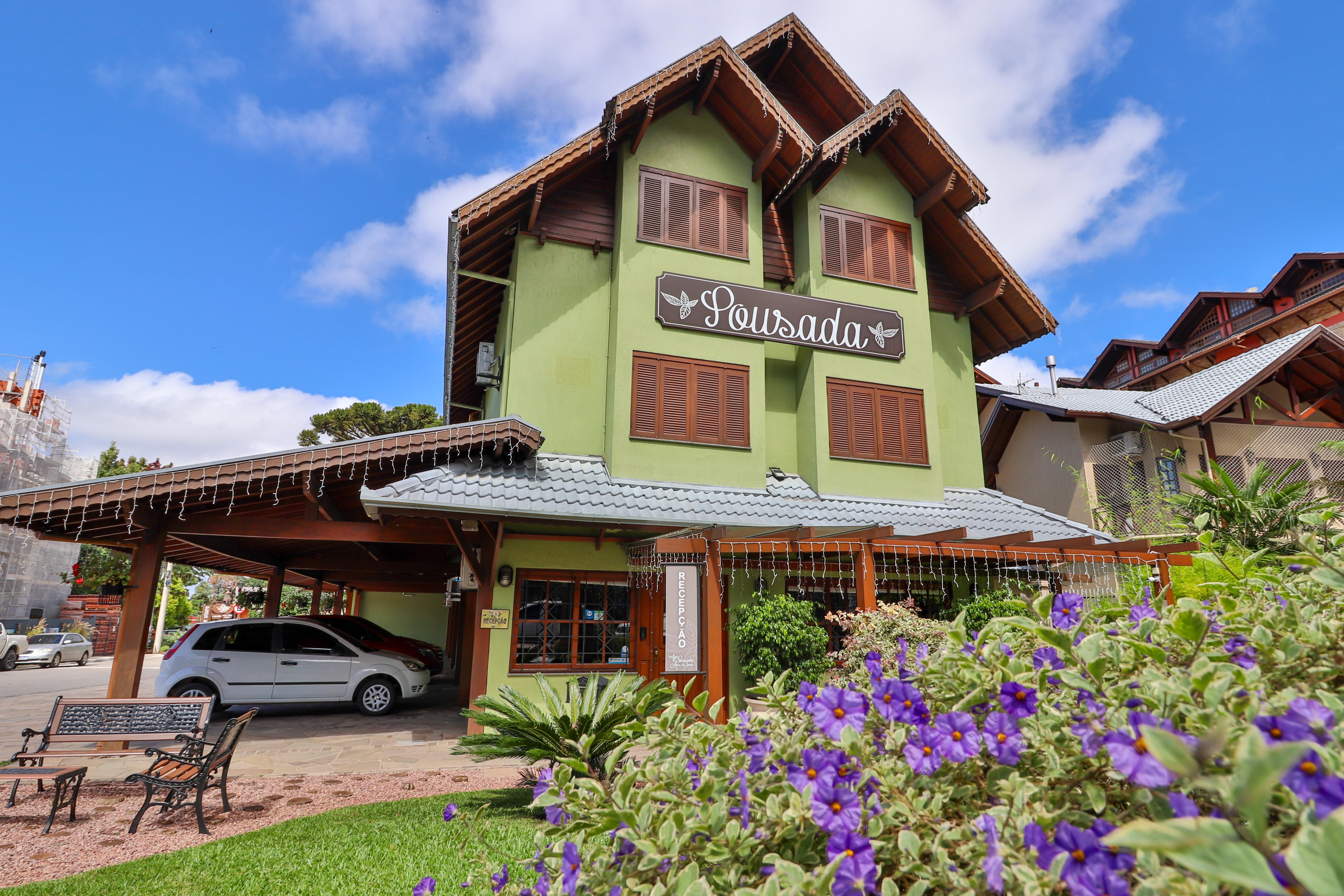 Pousada Ares Da Serra - Centro Gramado Ngoại thất bức ảnh